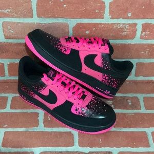 Nike Air Force 1 “Lava Splatter” Men Sz 13 Rare🔥